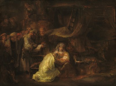 De besnijdenis door Rembrandt van Rijn