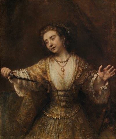 Lucretia door Rembrandt van Rijn