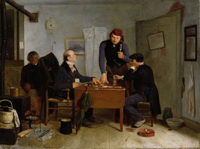 De kaartspelers, 1846 door Richard Caton Woodville