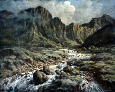 Berg rivier door Richard Willis