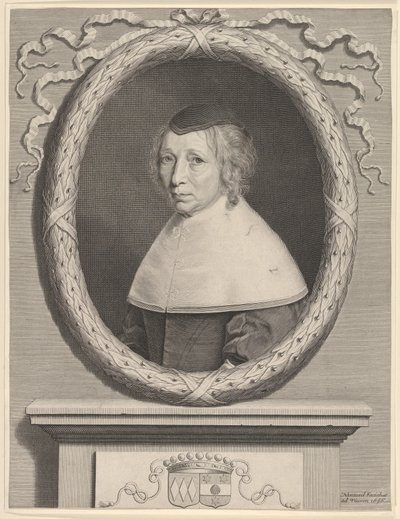 Madame Bouthillier Marie de Bragelogne, 1656 door Robert Nanteuil