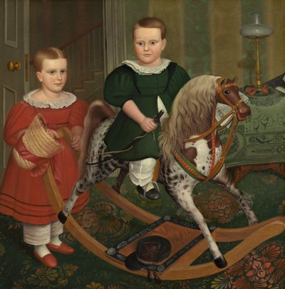 Het Hobbypaard, ca. 1840 door Robert Peckham