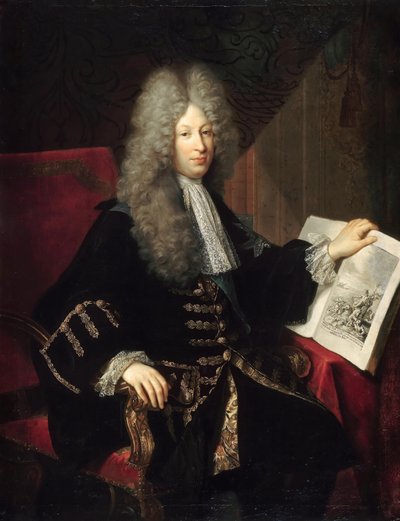 Jérôme Phélypeaux 1674-1747, graaf van Pontchartrain door Robert Tournieres