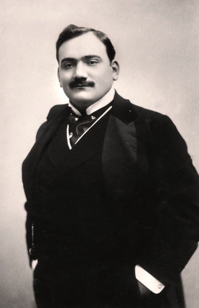 Enrico Caruso 1873-1921, Italiaanse tenor, 1907 door Rotary Photo