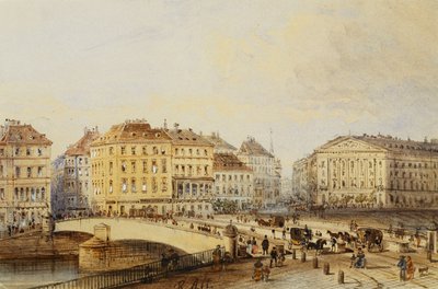 Ferdinandbrucke door Rudolf von Alt