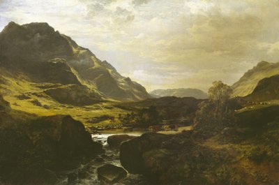 In Glen Massan door Samuel Bough