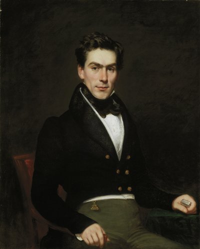 Mr. James Mackie, 1830-40 door Samuel Lovett Waldo