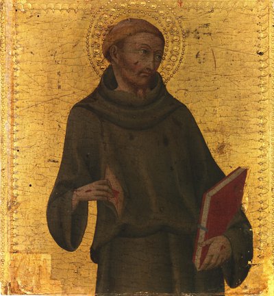 Sint Franciscus, 1450s door Sano di Pietro