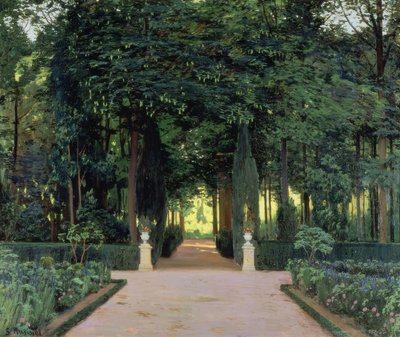 Tuinen van Aranjuez door Santiago Rusiñol