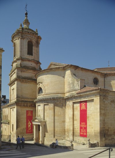 Exterieur van het klooster door Spanish School