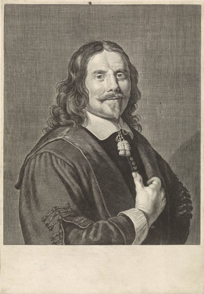 Portret van Henricus Regius door Theodor Matham