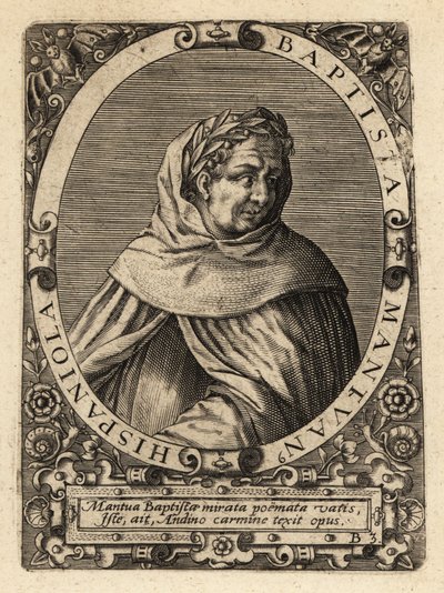 Battista de Mantuaan door Theodore de Bry