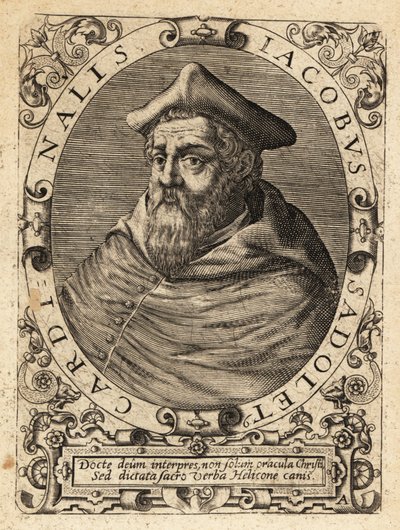 Jacopo Sadoleto door Theodore de Bry