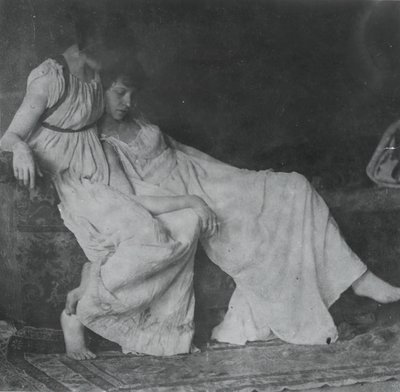 Ongeïdentificeerde Modellen in Griekse Kostuums, ca. 1883 door Thomas Eakins