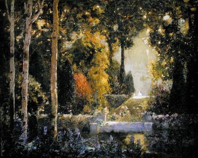 De gouden tuin door Thomas Edwin Mostyn