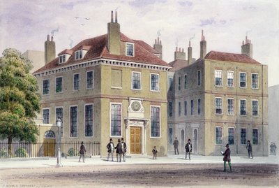 New Inn, 1850 door Thomas Hosmer Shepherd