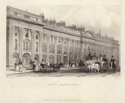 Regent Street door Thomas Hosmer Shepherd