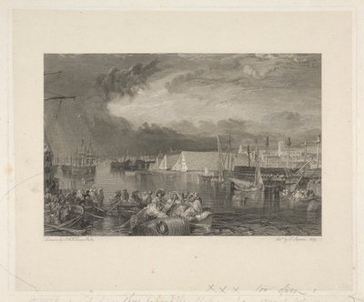 Devonport en scheepswerf, Devonshire door Thomas Jeavons