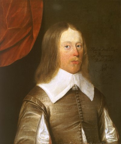 Robert Davies van Gwysaney 1616-1666, 1643 door Thomas Leigh