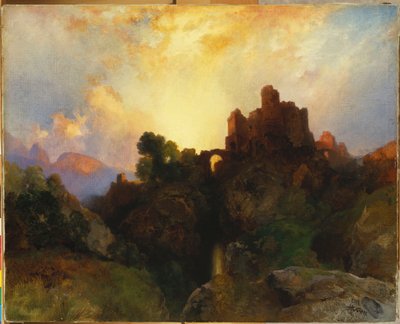 Caledonia, Streng en Wild, 1919 door Thomas Moran