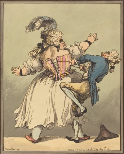 Iets Strakker door Thomas Rowlandson