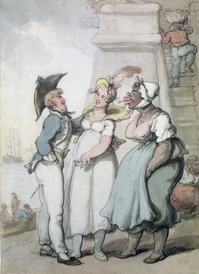 Zwarte magie door Thomas Rowlandson