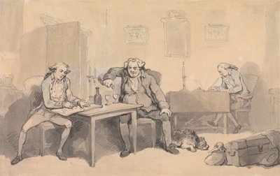 Rowlandson en Wigstead op tournee door Thomas Rowlandson