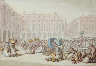 Onbekend schilderij door Thomas Rowlandson