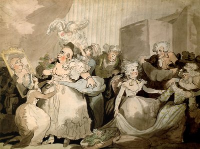 Onbekend beeld door Thomas Rowlandson