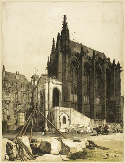 La Sainte Chapelle, Parijs door Thomas Shotter Boys