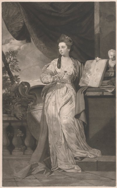 Lady Broughton door Thomas Watson