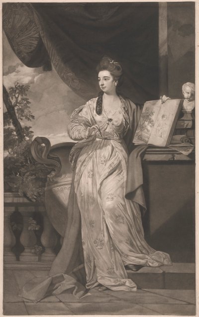 Lady Broughton door Thomas Watson