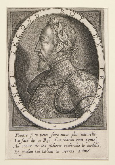 Hendrik II, Koning van Frankrijk door Thomas de Leu