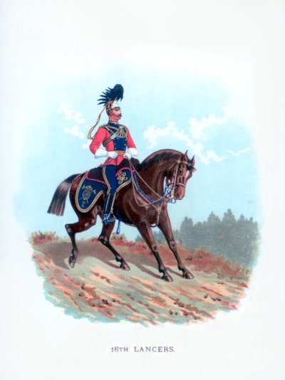 16e Lancers, 1890 door Unbekannt