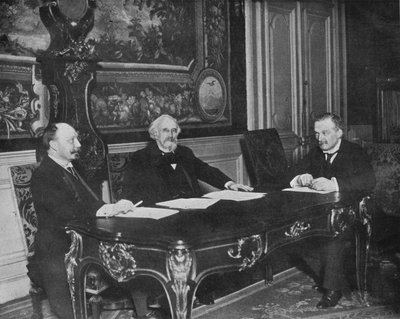 Een financiële conferentie van de Geallieerden, Parijs, 1915 door Unbekannt