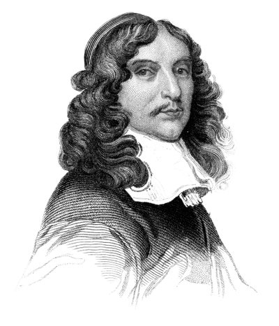 Andrew Marvell, 17e-eeuwse Engelse metafysische dichter, c1850 door Unbekannt