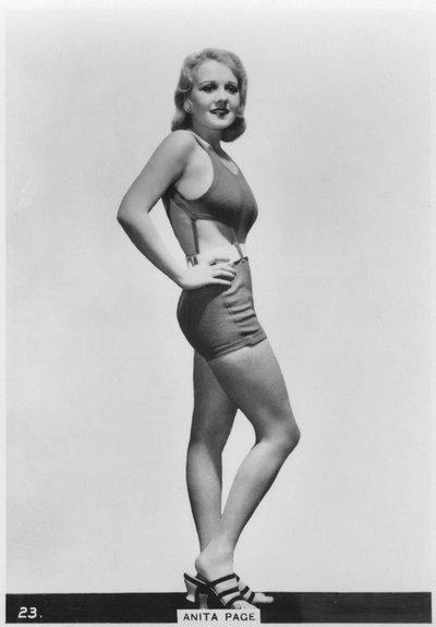 Anita Page, Amerikaanse filmactrice, ca. 1938 door Unbekannt