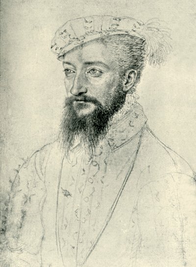 Antoine de Bourbon, koning van Navarra, 1548, 1907 door Unbekannt