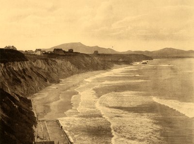 Biarritz - La Cote des Basques, c1930 door Unbekannt