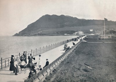 Bray - De promenade en Bray Head, 1895 door Unbekannt