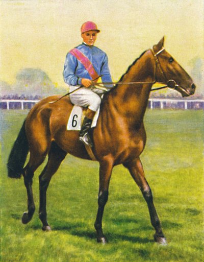 Cave Man, Jockey: C. Richards, 1939 door Unbekannt