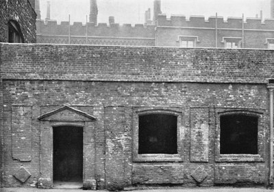 Charterhouse. Exterieur van Cloister Alley door Unbekannt