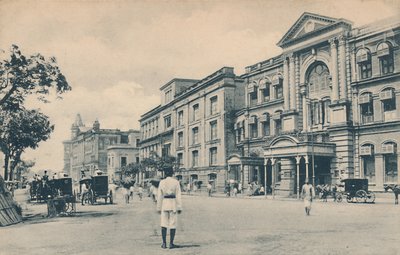 Clive Street, Calcutta, ca. 1905 door Unbekannt