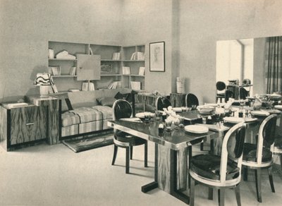 Eetkamer geproduceerd door La Maitrise, c1928 door Unbekannt