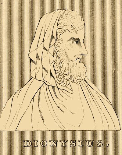 Dionysius, ca. 432-367 v.Chr., 1830 door Unbekannt