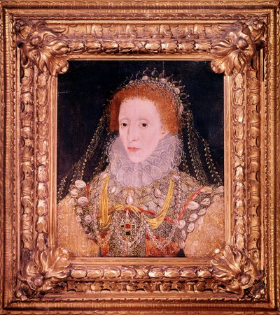 Elizabeth I, Koningin van Engeland en Ierland, c1580 door Unbekannt