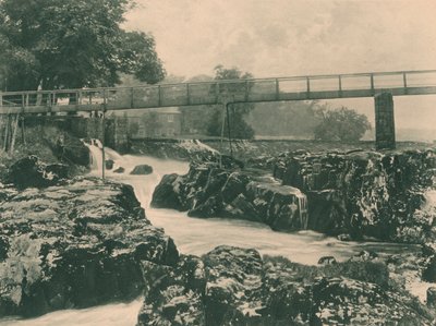 Watervallen van de Wharfe, 1902 door Unbekannt