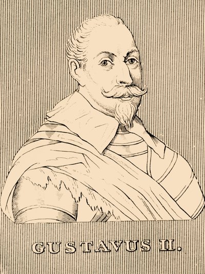 Gustavus II, 1594-1632, 1830 door Unbekannt