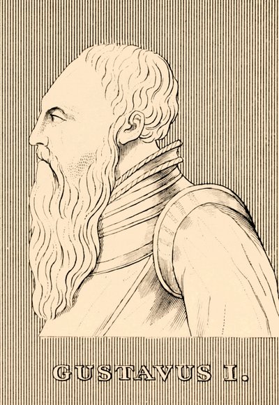 Gustavus I, 1496-1560, 1830 door Unbekannt