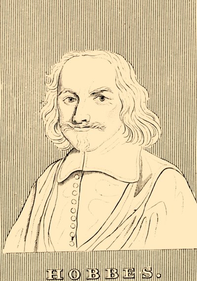 Hobbes, 1588-1679, 1830 door Unbekannt